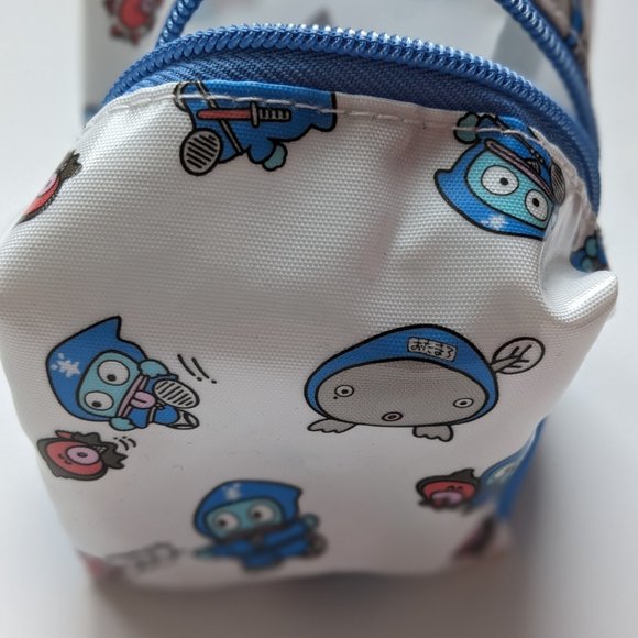 Hangyodon Sanrio Ninja zipper pouch Brand new Sold Only in Japan - Picture 5 of 10